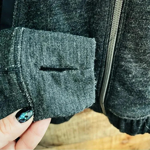 Lululemon Athletica Gray Full Zip Hoodie Jacket - Picture 5 of 8